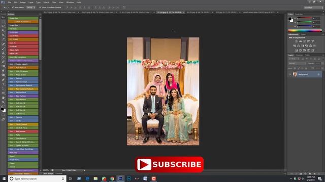 One Click Pre-Wedding Photo Color Correction Free Download Photoshop Action смотреть онлайн