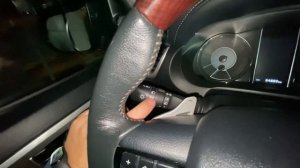 Регулировка чувствительности датчика освещения Toyota Fortuner 2018.