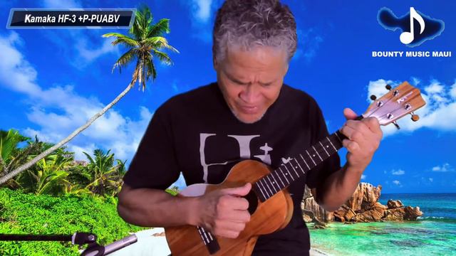 Ron Kualaau with the Kamaka HF-3-E @ Bounty Music Maui смотреть онлайн