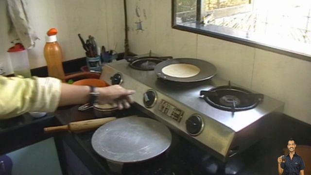Как приготовить Обычно индийские лепешки (How To Make Chapati / Roti)