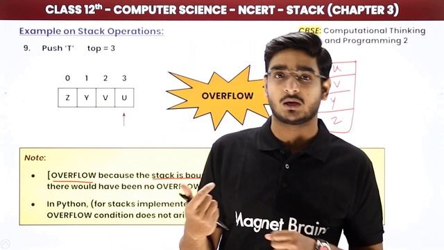 Stack - Full Chapter Explanation | Class 12 Computer Science (Code 083) Chapter 3 | 2022-23