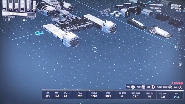 Starfield Class C ship build смотреть онлайн