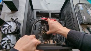 Сборка ПК в корпусе "аквариум" на i5-10400f + rtx 2070