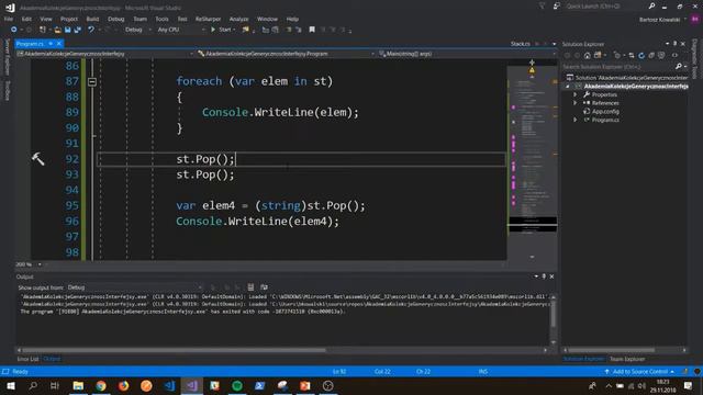 "Akademia C#" #03 - Grupa.NET Politechnika Śląska