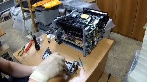 #88 Ремонт МФУ HP LaserJet M425 - замена термопленки | 50.2 ошибка термоэлемента | Полная разборка