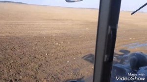 Начало посевной. John Deere 7830 и культиватор Lemken Korund 8