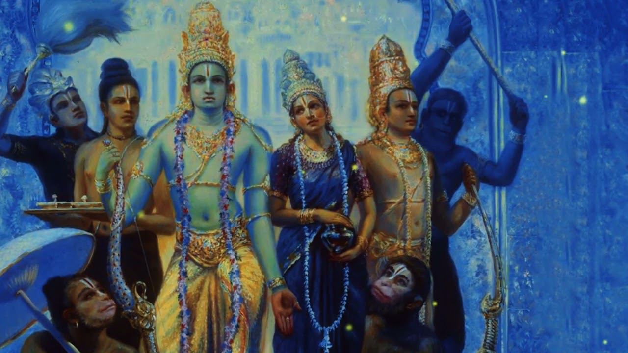 Рама мантра - POWERFUL RAMA mantra to remove negative energy,for peace, love (RAMA NAVAMI Special) смотреть онлайн