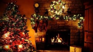 Christmas Fireplace 4K (3 Hours)?| Новогодний Камин 4К ??