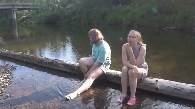 #ВерхЛысьва Вечерняя прогулка к речке