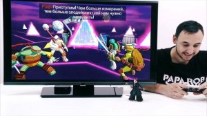 ПАПА РОБ играет в Черепашки Ниндзя: Сила Порталов - ПАПА РОБ PLAY