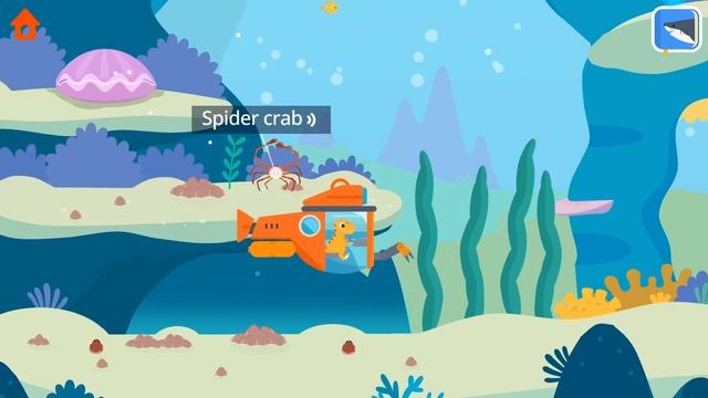 Dinosaur Ocean Explorer ? - Ocean Explorer Game for Kids | Kids Learning | Kids Games | Yateland смотреть онлайн