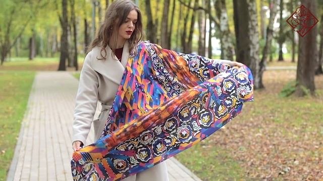 Платок из вискозы 