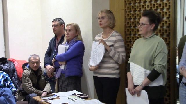 "Встреча" Инициативной Группы с жителями "Соколиного Форта".