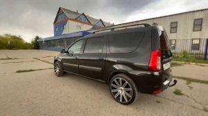 Попрощался со своим Lada Largus  на 18” дисках PDW