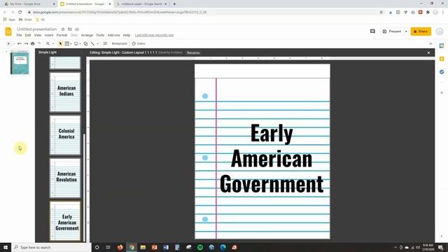 How to Make a Digital Notebook in Google Slides with Tabs | Edtech Made Easy