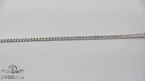 Серебряная цепочка мужская - панцирное плетение. Серебро 925 пробы.