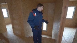 Обзор дома из СИП панелей 8x9. Планировка дома из SIP. Построй Себе Дом.