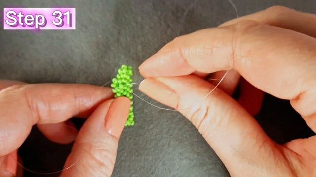 How To Make A Beaded PEA POD🌱💚. Как сделать СТРУЧОК ГОРОХА из бисера.  #DIY #jelljewellery