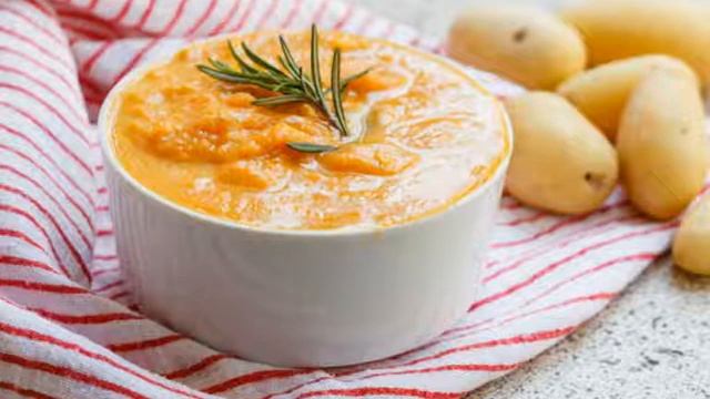 Суп Тыквенное солце. Вегетарианский суп.