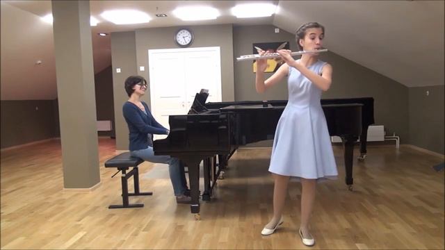 флейта: Корякина Мария , Paul Taffanel Andante Pastoral et Scherzettino смотреть онлайн