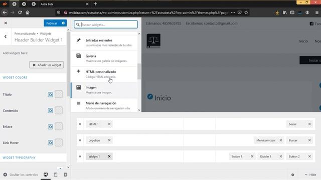 Nuevo HEADER y FOOTER builder de Astra Pro смотреть онлайн