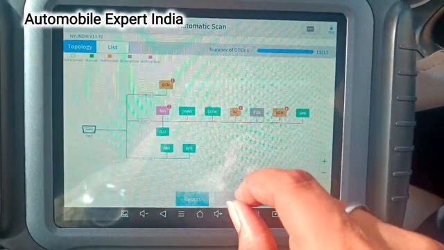 Xtool #h6elite Testing in #hyundai i20 (2015 diesel) latest version software #bestscanner #xtool
