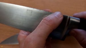 Ножи ZWILLING J.A. HENCKELS в ракурсах ДО и ПОСЛЕ заточки (шефы, 200 мм лезвие)