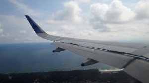 Indigo flight landing..... Thiruvananthapuram International airport