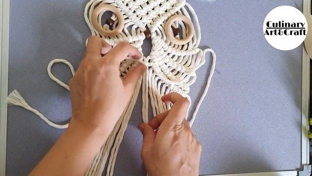 DIY Macrame Owl With Felting Wool | Step By Step Tutorial | Home BOHO Decor