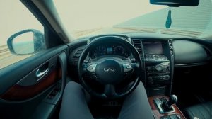2014 infiniti QX70 3.0d (fx30) POV Test Drive