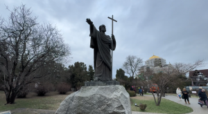 Севастополь. КРЕЩЕНИЕ ГОСПОДНЕ в Свято-Владимирский соборе в Херсонесе. Освящение и купание в море.