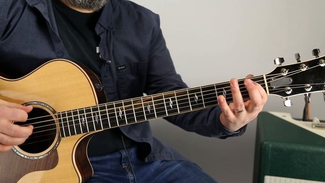 Acoustic Blues Guitar Lesson - Open Positon E Run and Licks смотреть онлайн