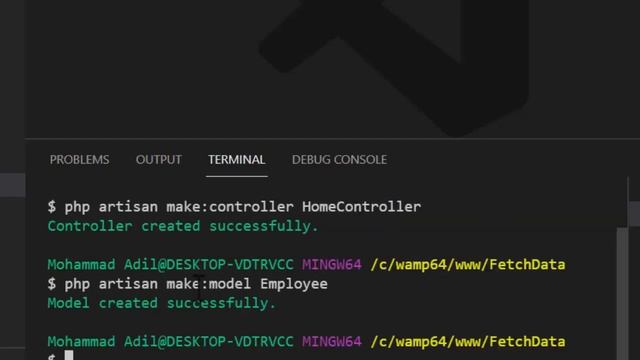Fetching Data From Database In Laravel - Models in Laravel - ORM - Eloquent ( Hindi / Urdu )