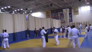 Кёкусин каратэ тренировка (1/4) - Kyokushin karate training