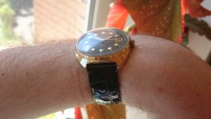 Командирские позолоченые часы(Восток)милитари,СССР