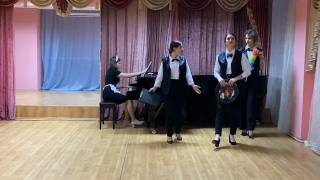 Клешко Полина (фортепиано), вокальный ансамбль "Грация" смотреть онлайн