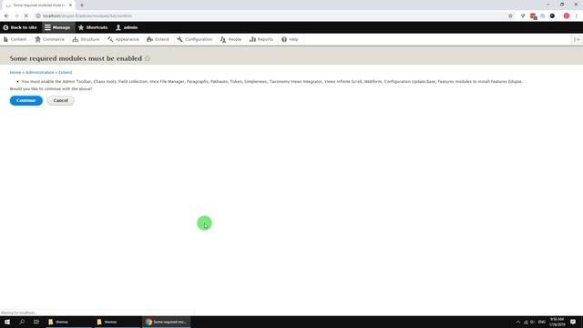 Edupia - Powerful Education, Courses Online Drupal 9 & Drupal 10 Theme - Existing Installtion