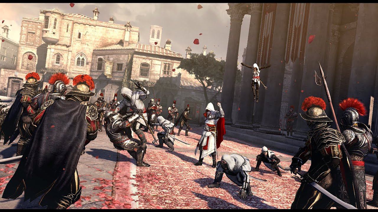 Прохождение Assassins Creed Brotherhood  #17 Сенатор