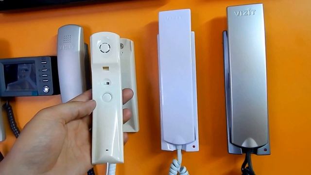 Трубки для домофонов Vizit УКП 7, УКП 7 М, УКП 12, УКП 12 М. смотреть онлайн