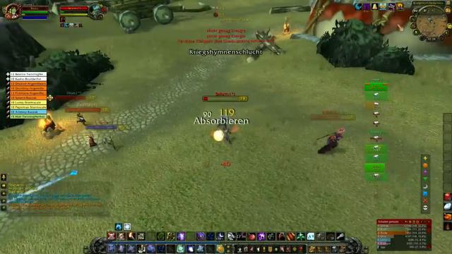 WoW lvl 19 Feral Druide PVP im bg (Kriegshymnenschlucht) - Rocks krittet hart #002 смотреть онлайн