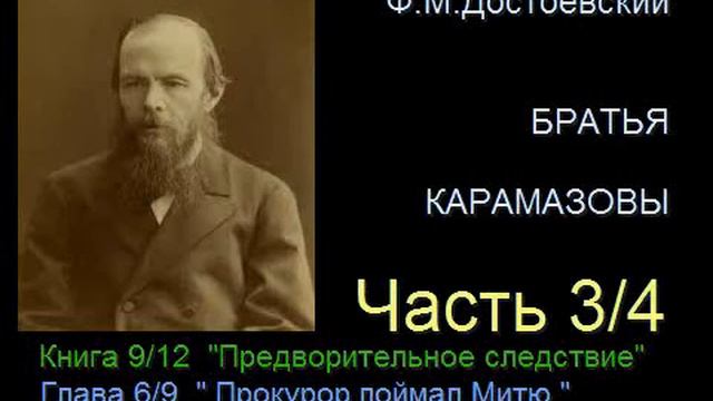 " Братья Карамазовы " - Часть 3/4 - Книга 9/12 - Глава 6/9 смотреть онлайн