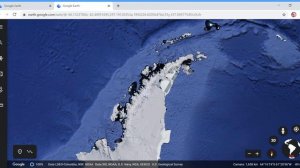 How to find the Kraken in google earth