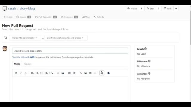 Manage Git Pull Requests
