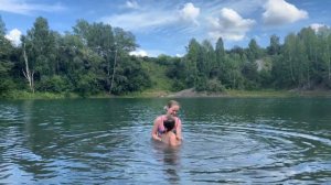 На карьере Купаемся 20.07.2021