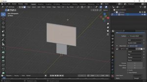01. Как встроить видео в сцену на модель в Blender 3D