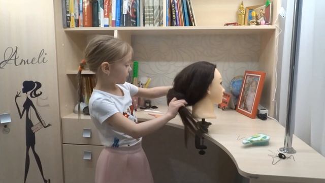 Красивая прическа. Бабочка. Прически от Софии Лав. Быстрая прическа.  Sofia Love.