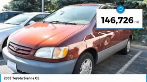 2003 Toyota Sienna Schererville, Chicago, Gary, Lansing 18333D