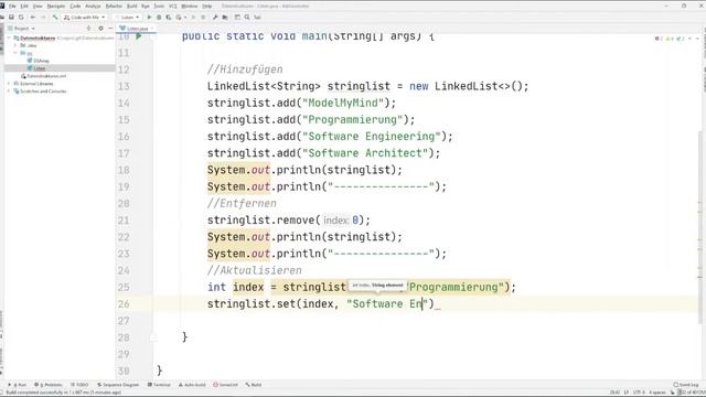 LinkedList vs ArrayList in Java | Datenstrukturen | Collections | List | Java Programmieren
