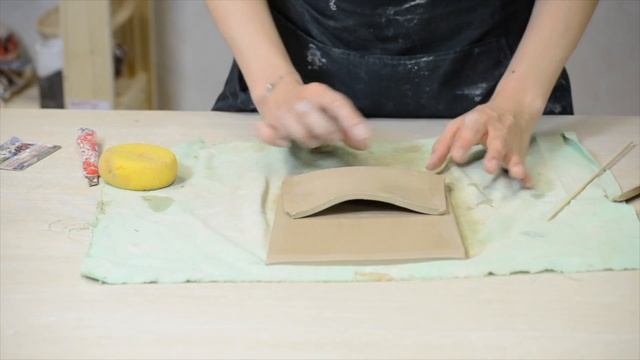 Как слепить необычное кашпо на подарок или для своего дома смотреть онлайн