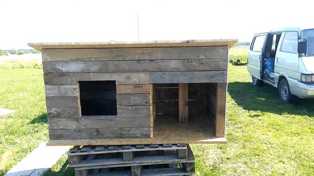 Будка своими руками Теплая Комфортабельная Дешево